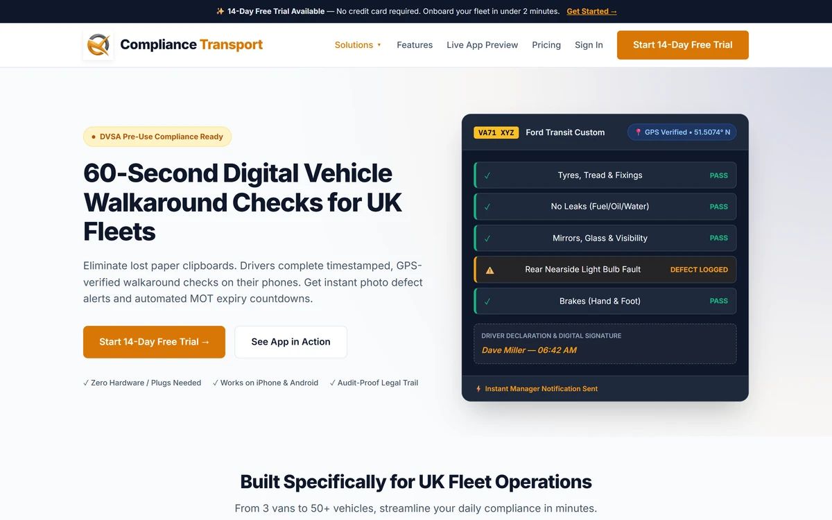 Transport Compliance
